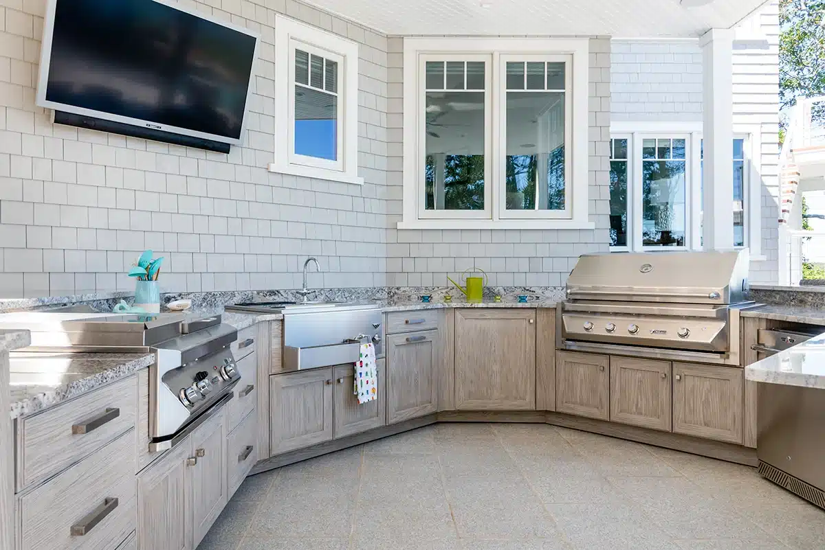 Designer Outdoor Kitchen